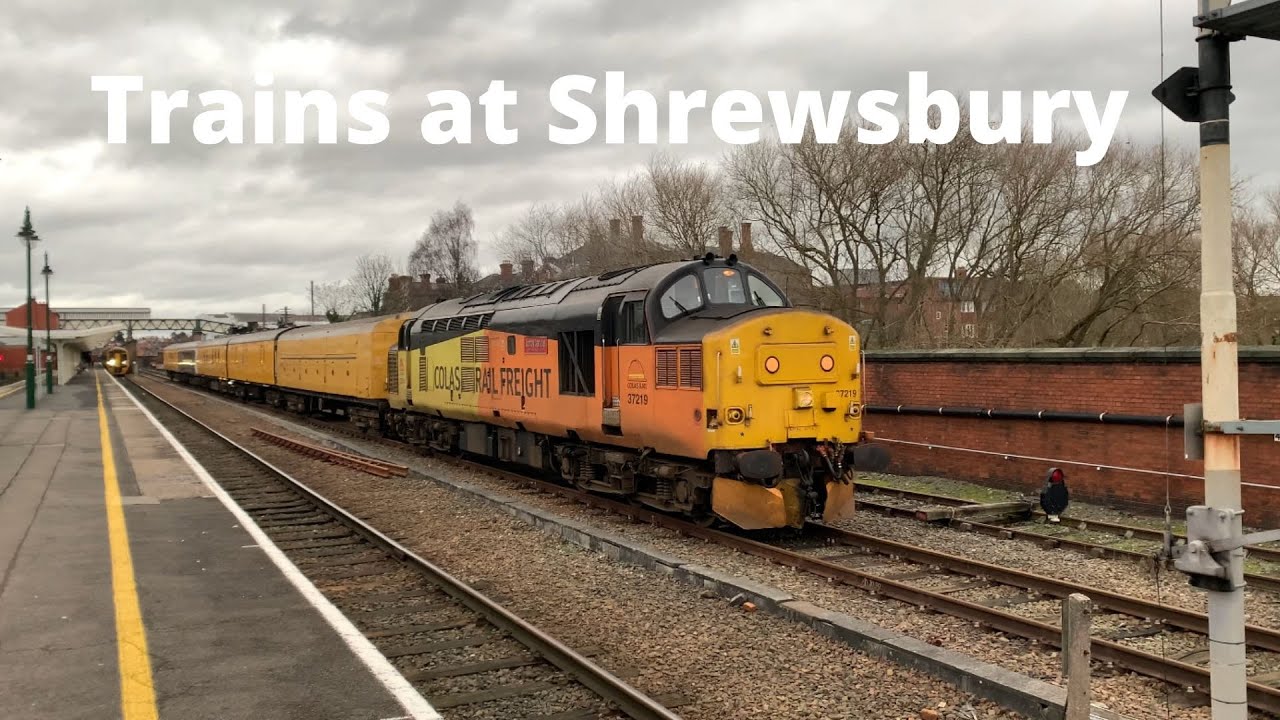 Trains at Shrewsbury