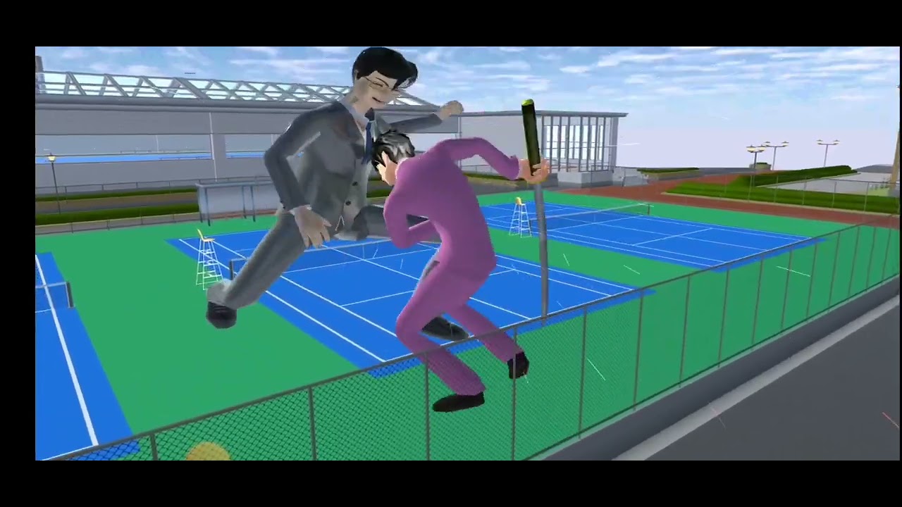 [SHORT] FILM GIANT MOMO GUMI INSIDE VS TAX OFFICE CHIEF || SAKURA SCHOOL SIMULATOR