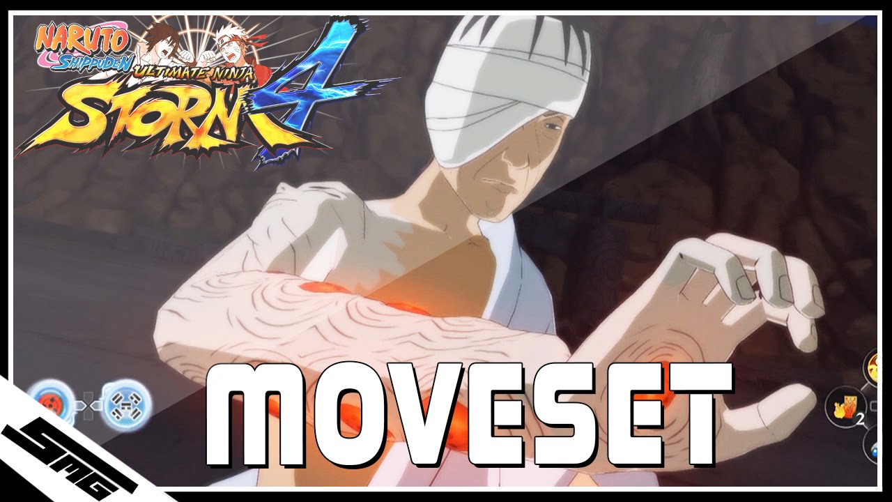 Naruto Ultimate Ninja Storm 4 - Danzo COMPLETE Moveset