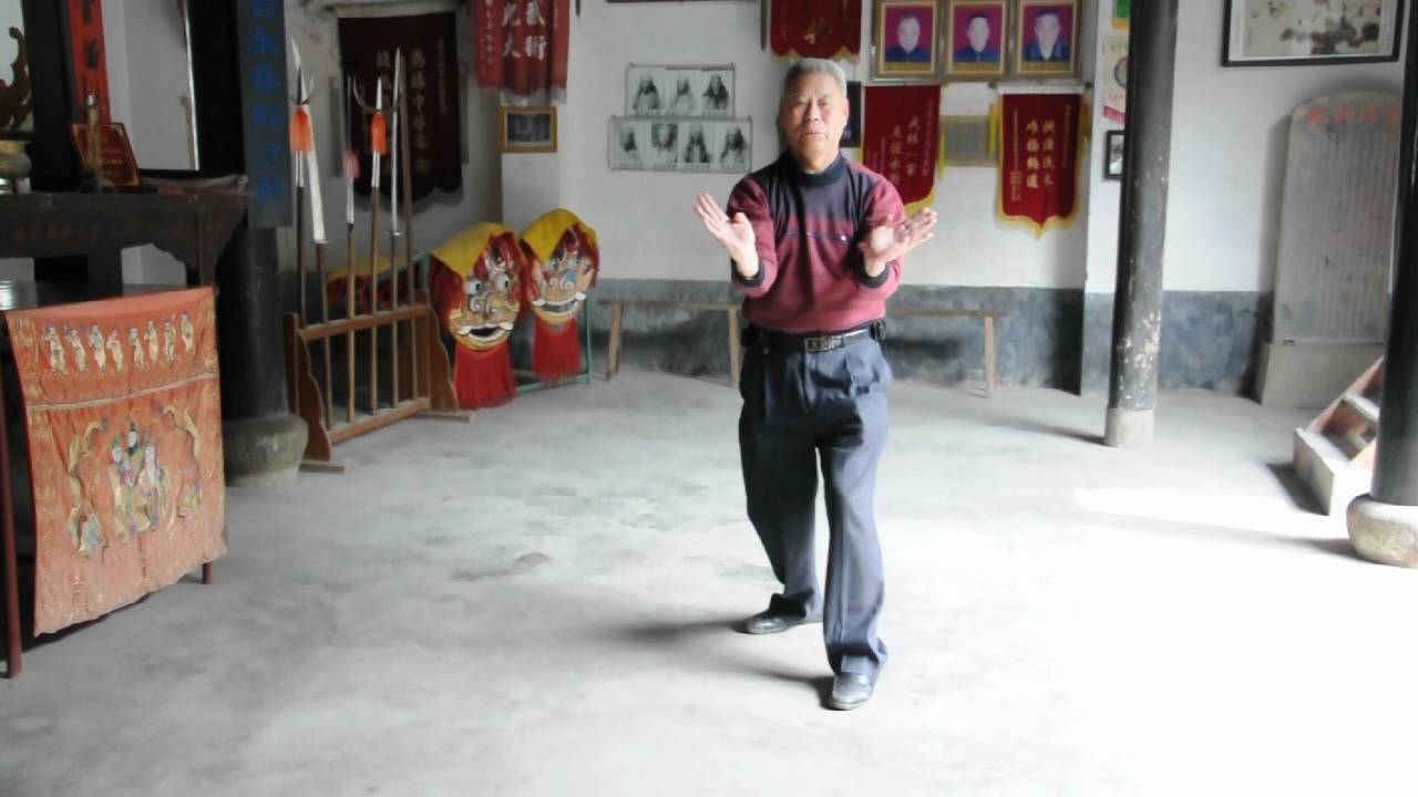 White Crane Form San Zhan