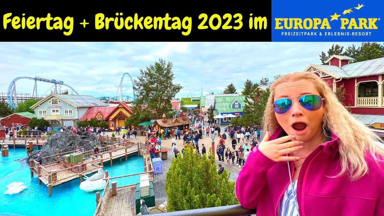 Feiertag + Brückentag im Europa Park 2023  / Vlog / 90+ Wartezeiten / Rust / Sommersaison / Q-Lines