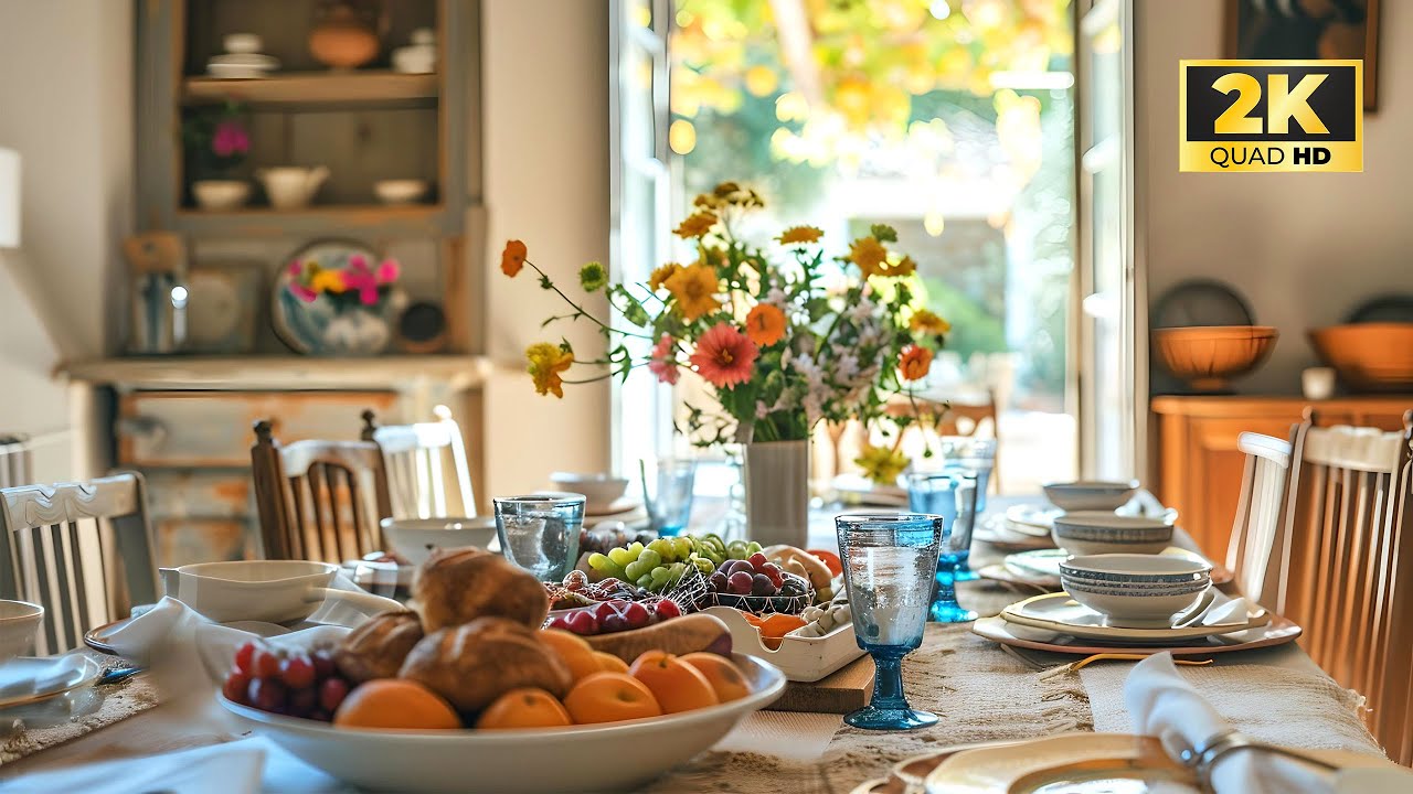 Ideas Inspiradoras para Decorar una Mesa de Comedor R&uacute;stica