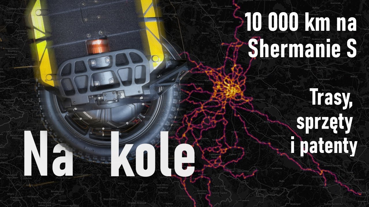 Turystyka na monocyklu elektrycznym (EUC) - jak planuję trasy i co zabieram?