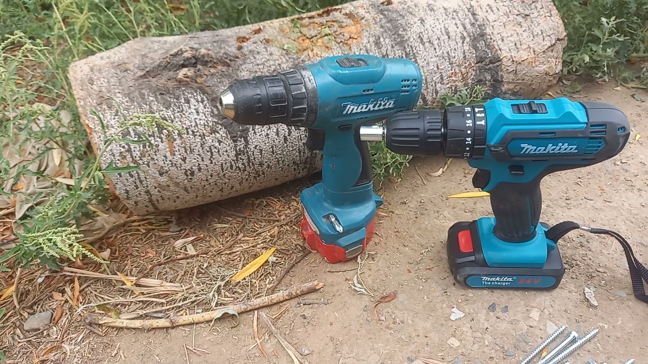 сравнение китайской Makita 24v и Makita 6270D 12v