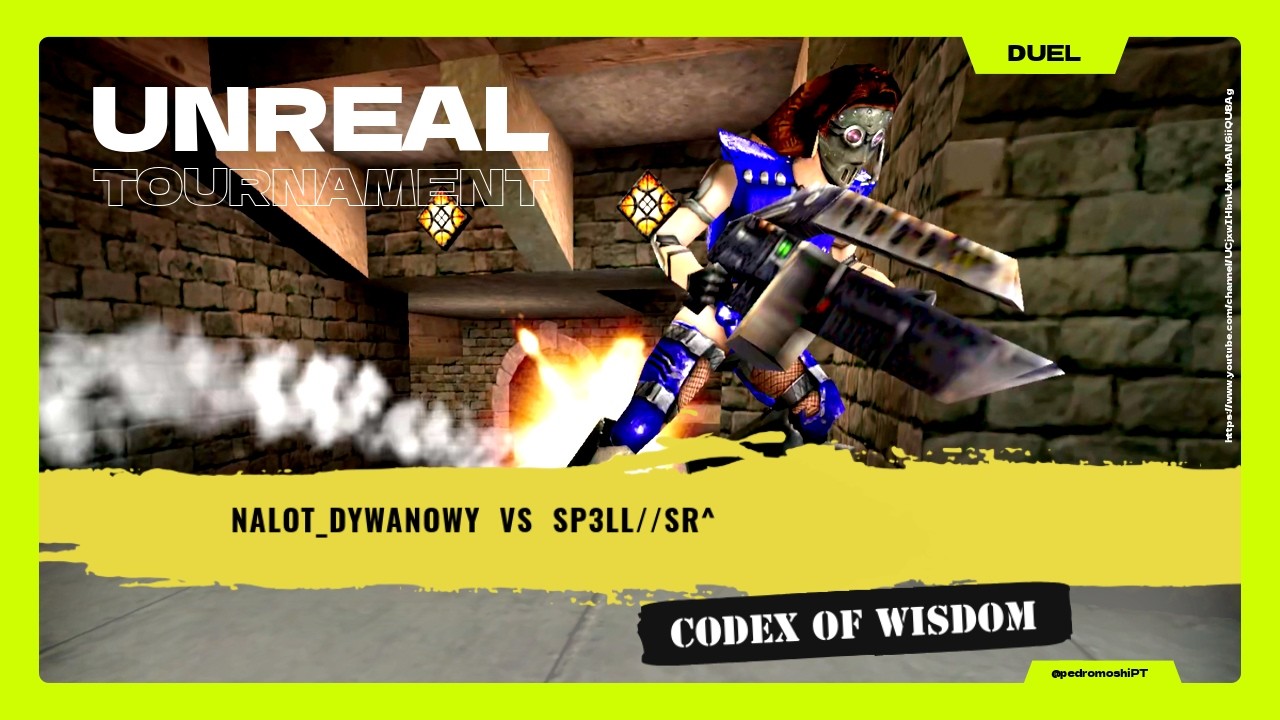 ⌬ UT99 ⌬  NALOT_DYWANOWY  vs  sp3ll//SR^  (Duel) (2nd Match) -  Codex of Wisdom  (2026.02.12)