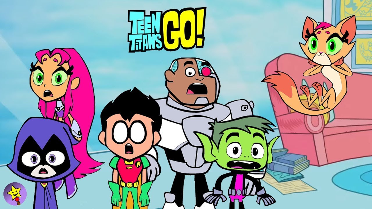 Teen Titans Go! Coloring Book Page Compilation Raven Starfire Robin Beast Boy Cyborg Coloring Page