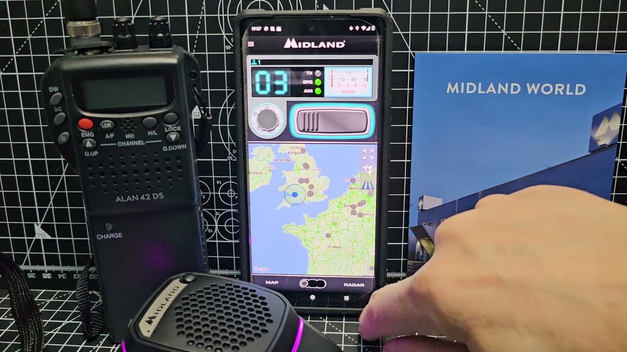 MIDLAND CB Talk - App , Alarm Mode Explained