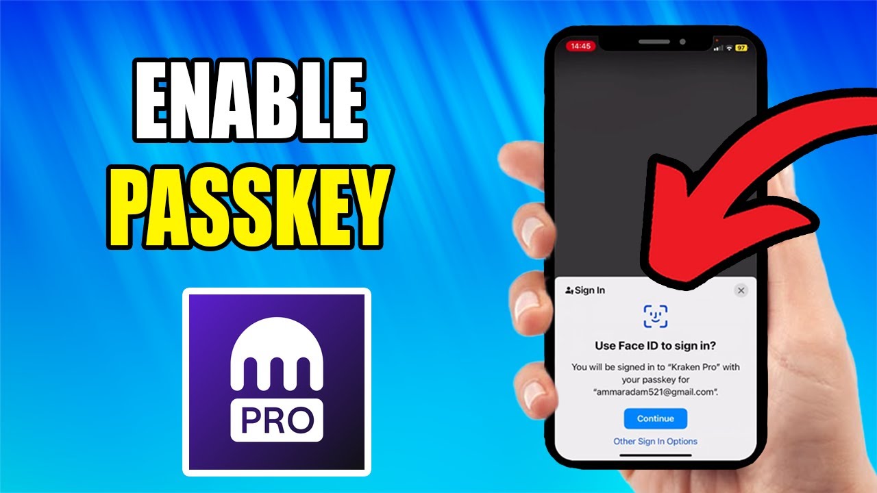 How To Enable 2FA Passkeys On Kraken Pro - New Method
