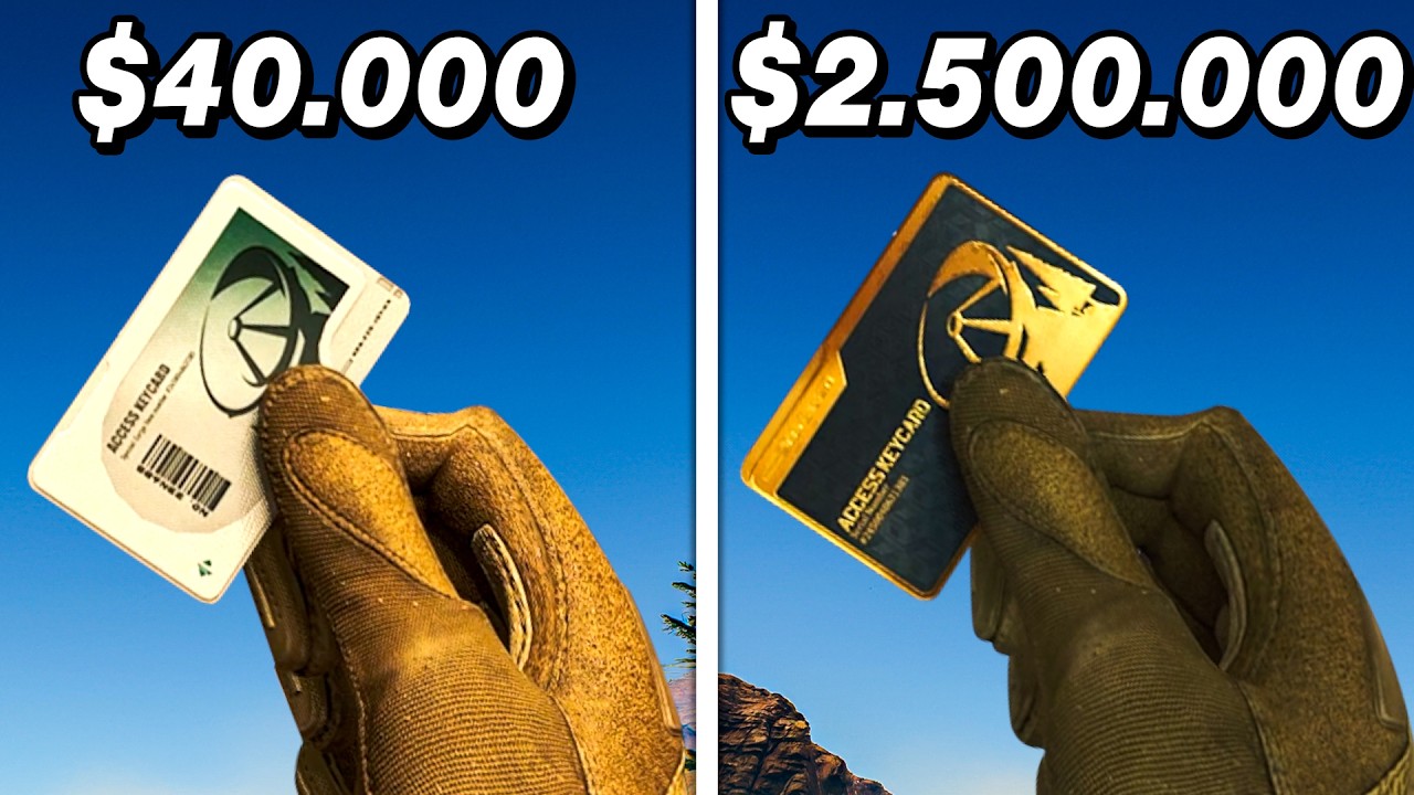 $40.000 vs $2.500.000 Layali Grove Keycard Delta Force