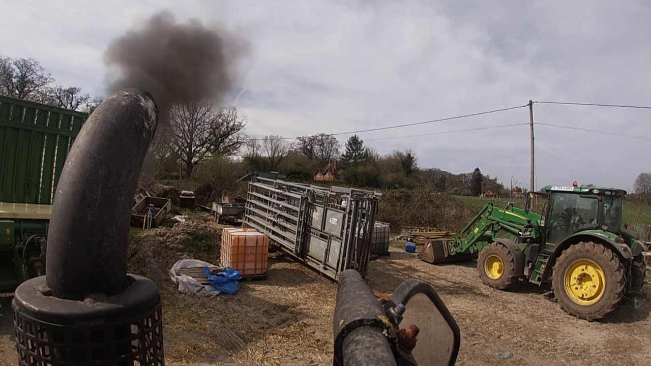 zetor forterra cold start and drive before restoration
