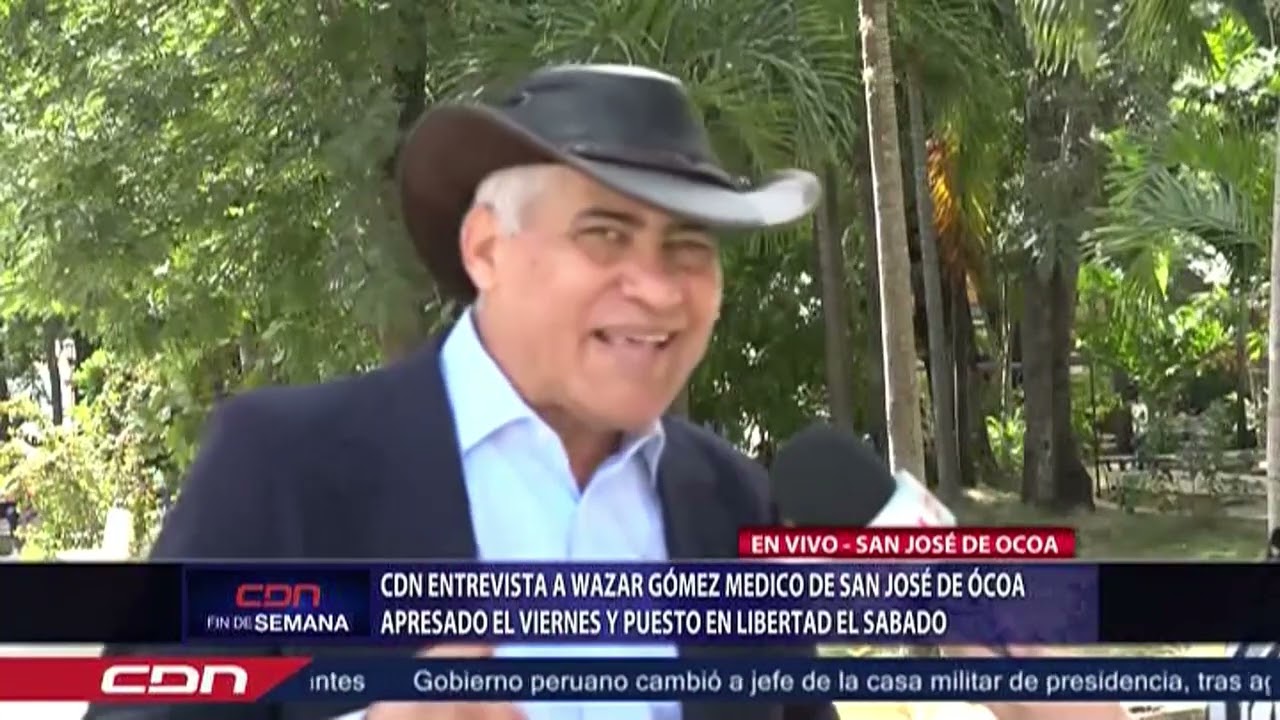 Entrevista a Wázar Gómez, médico apresado en San José de Ocoa