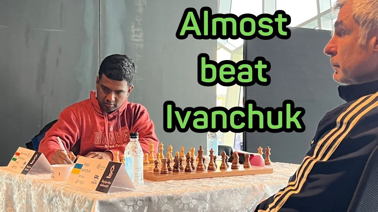 Attacking the legend's king | Magesh Chandran vs Vassily Ivanchuk | Reykjavik Open 2023