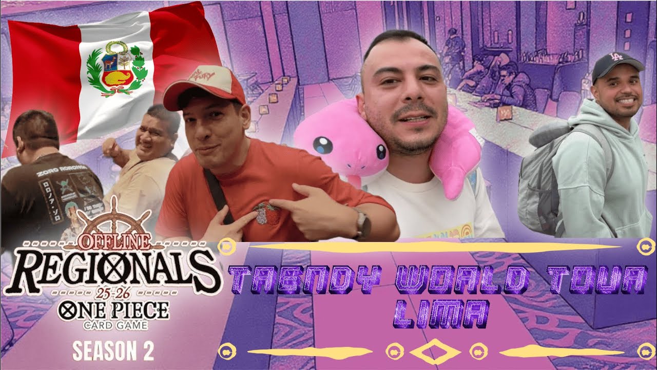 ¿ES ONE PIECE UN JUEGO QUE PUEDE DESPLAZAR A YUGIOH? || VLOG 1° REGIONAL DE ONE PIECE PERÚ