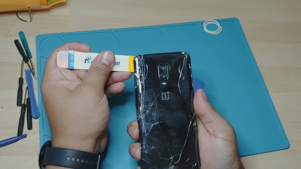 Restoring Oneplus 6T rear glass
