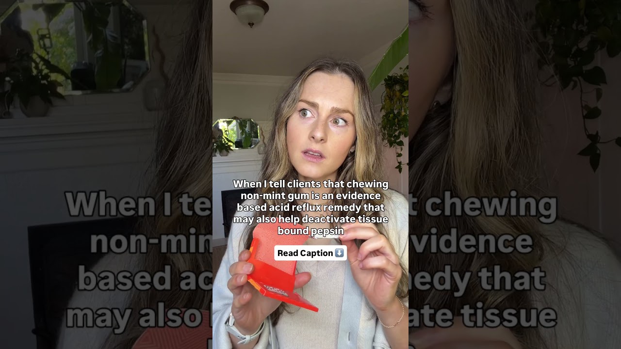 Chewing Gum After Meals for Acid Reflux? Here’s Why It Actually Works!