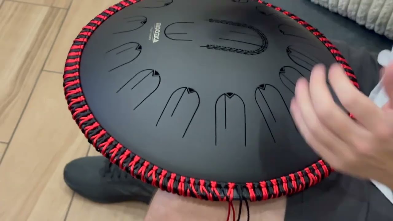 Moozica 15 Tongue Drum C Major Unboxing And Playing | Handpan Music #handpanplayer #handpanmusic