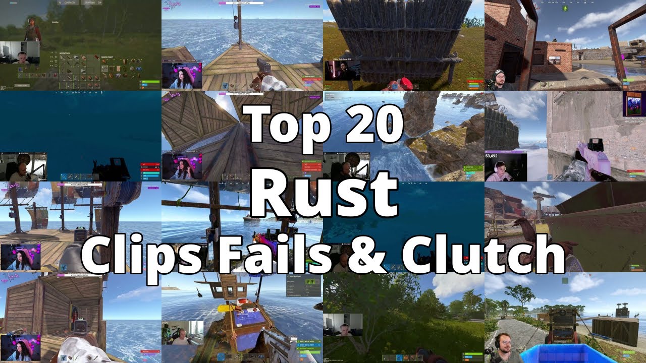 Top 20 Rust Clips Fails & Clutch -- this Week