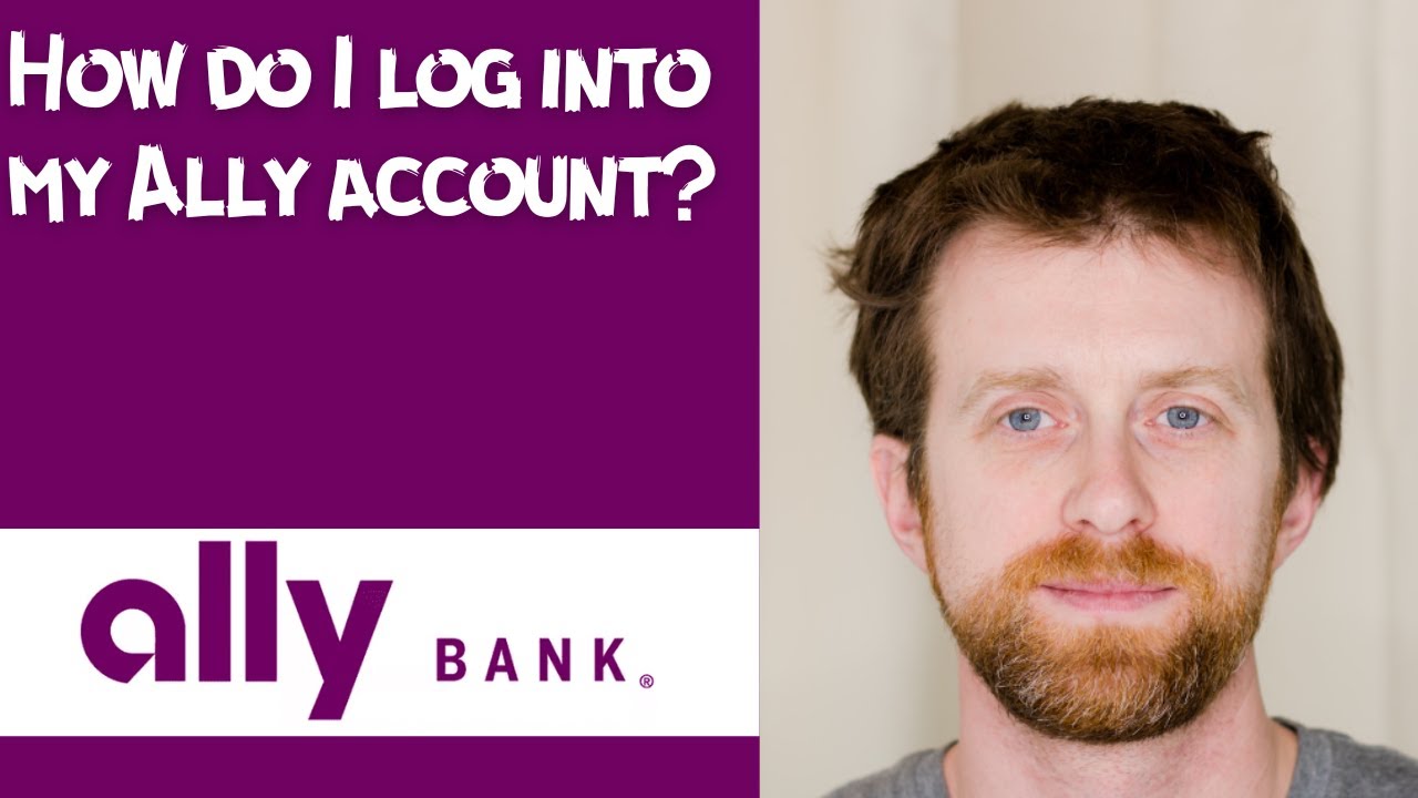 How do I log into my Ally account