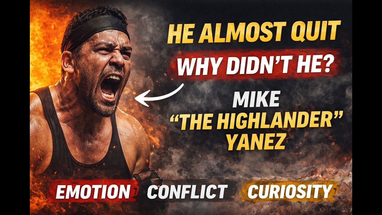 From Survival to Black Belt: Mike “The Highlander” Yanez on Discipline, Pain & Purpose