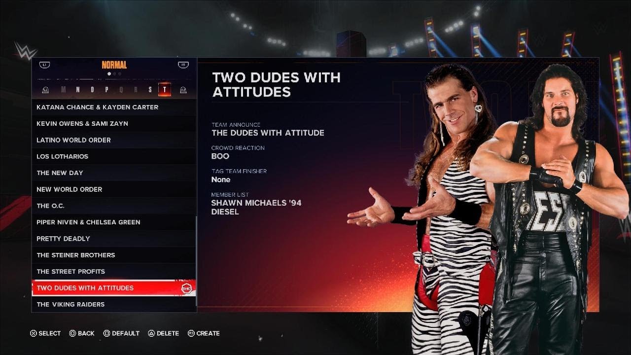 WWE 2K24 Full Roster Unlocked And Tag Teams & Factions (PS5)