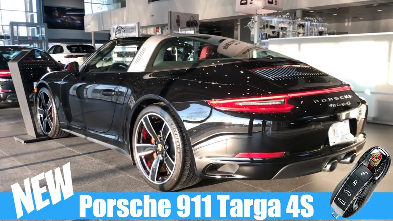 2020 Porsche 911 Targa 4S Jet Black Metallic | In-Depth Video Walk Around