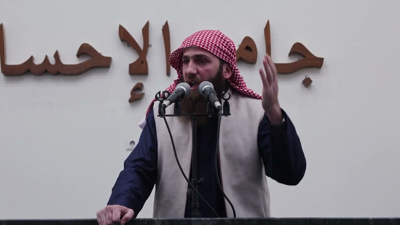 خطبة الجمعة بعنوان: يا جندي الأمة للشيخ أبو محمد عدس جامع الإحسان