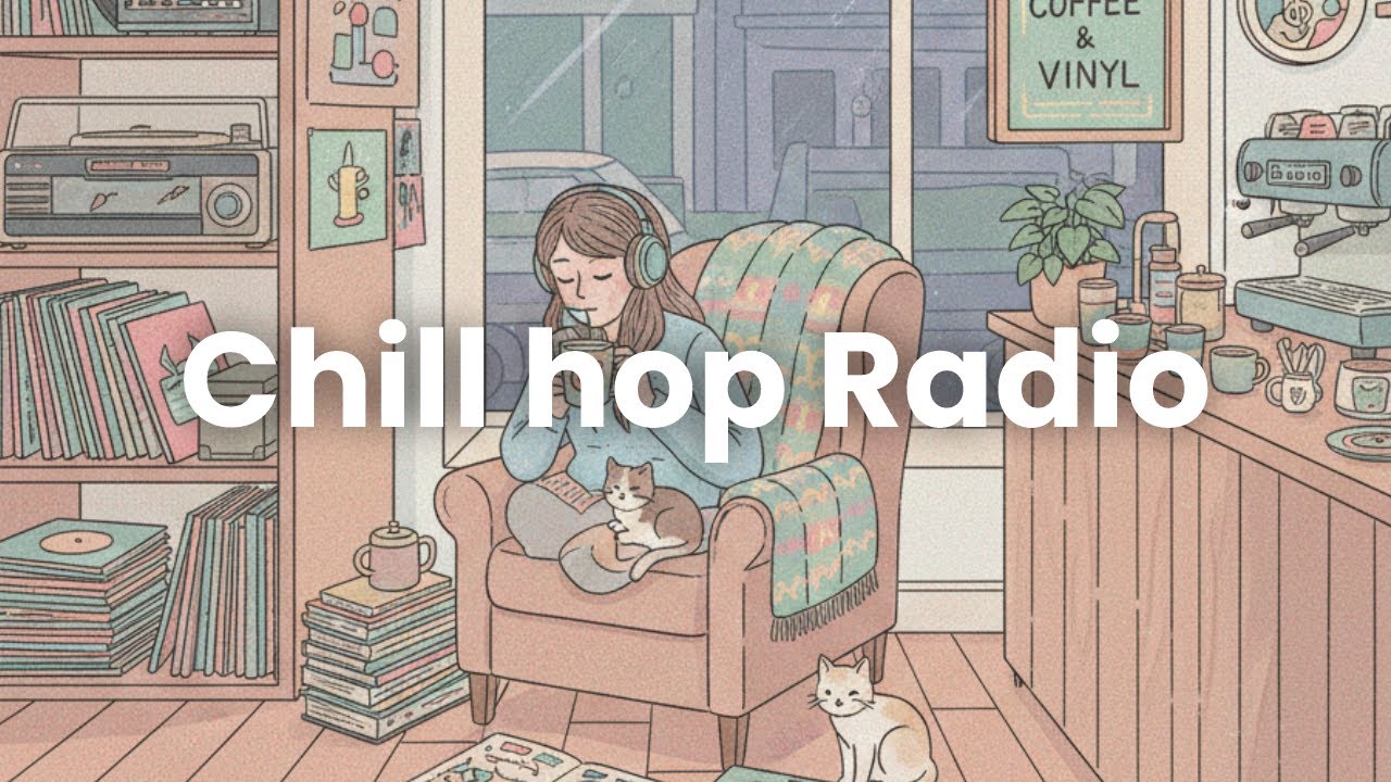 Vinyl Warmth: Lofi Chillhop for a Cozy Record Store Cafe Vibe | Lofi for Today