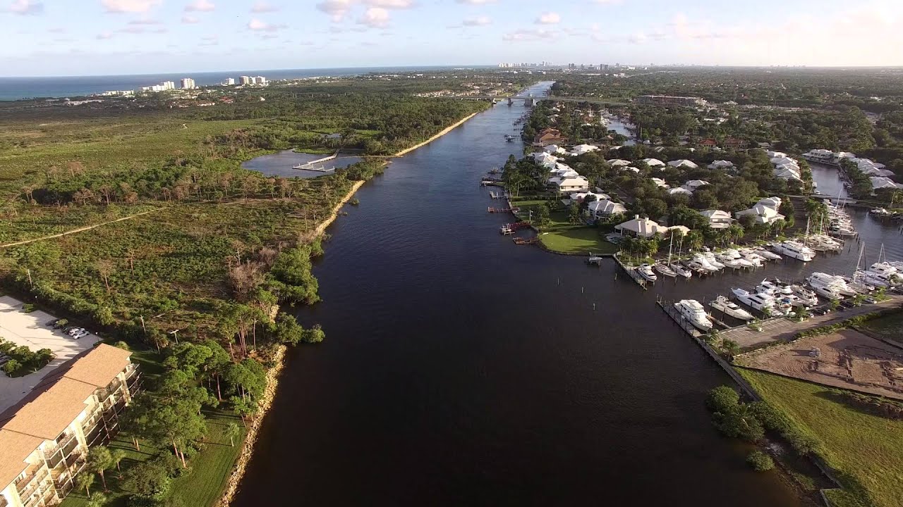Intracoastal Waterway Aerial Video