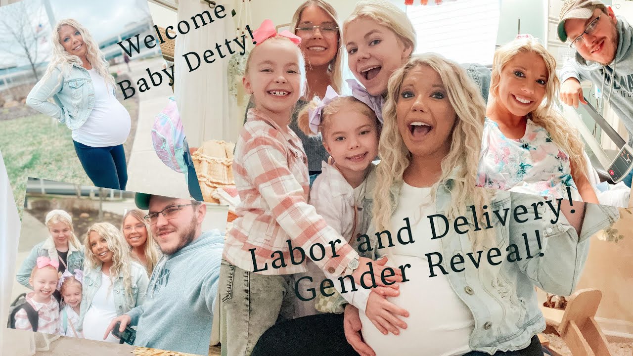 Labor & Delivery + GENDER REVEAL w/Baby Detty