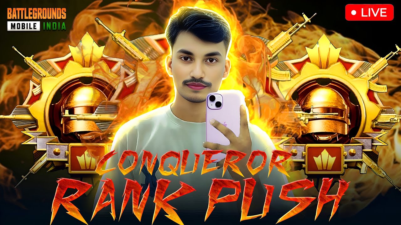 BGMI RUSH GAMEPLAY LIVE STREAMING
