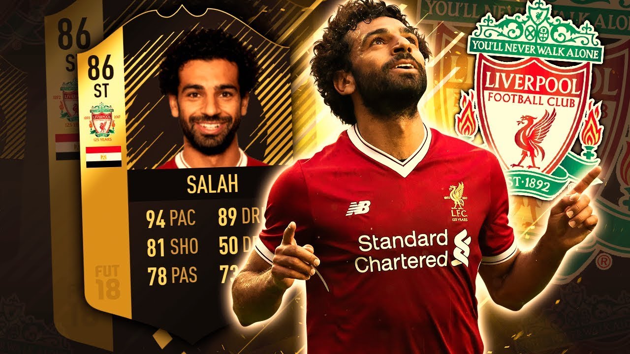 IF STRIKER SALAH! THE FASTEST PLAYER IN FIFA 18 ULTIMATE TEAM