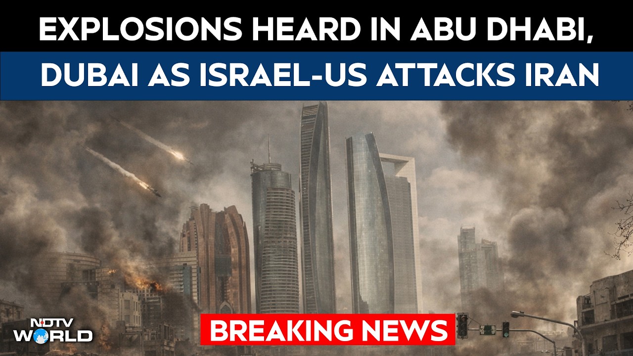 Iran And Israel War News LIVE | Explosions Heard In Abu Dhabi, Dubai, Doha, Riyadh | Iran | Israel