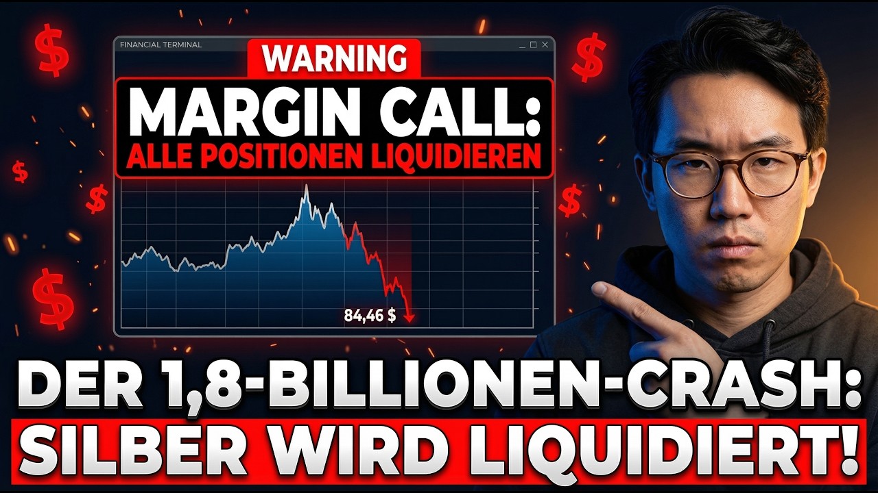 DER $1,8-BILLIONEN MARGIN CALL: Warum Silber gerade auf $84 abgestürzt ist