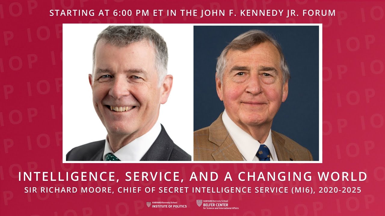 Intelligence, Service, and a Changing World ft. Sir Richard Moore