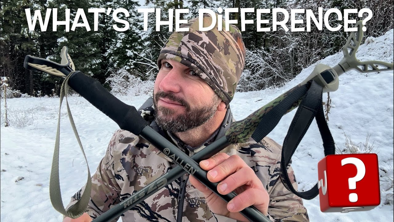 Monopod Shooting Sticks Compared - The Allen Axial EZ-Stik vs The Allen Swift Monopod