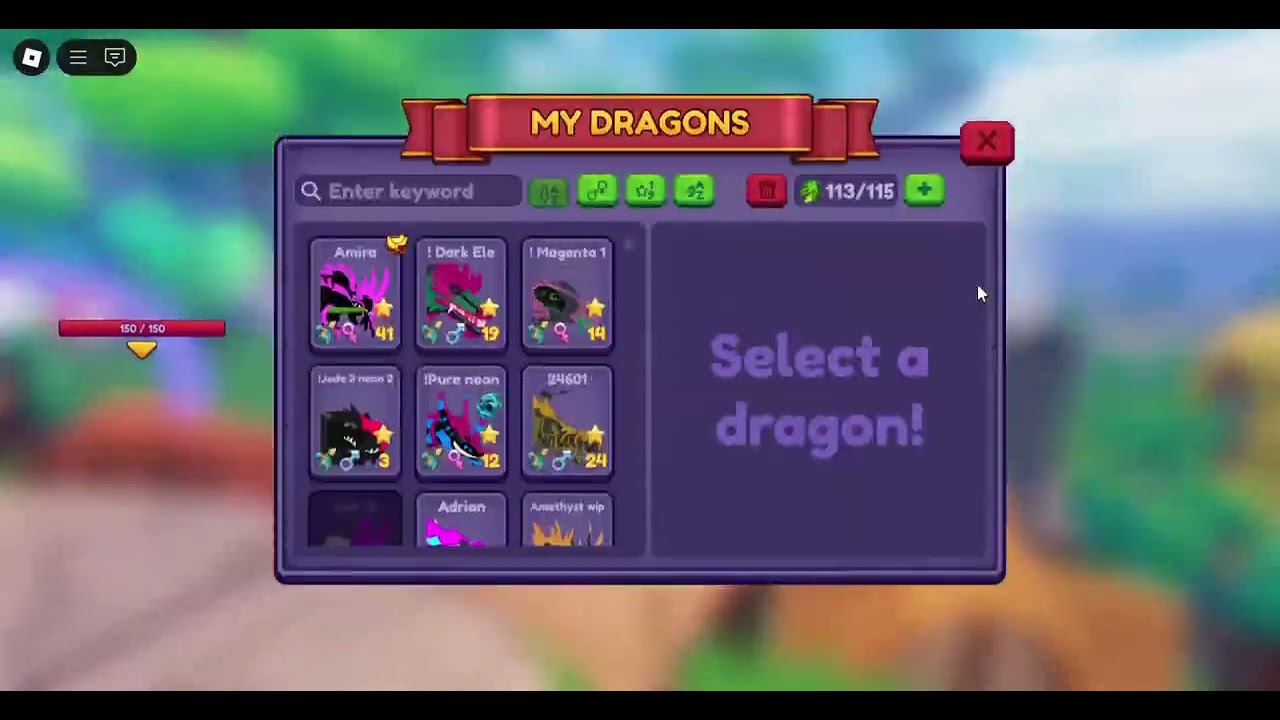 My game broke and now my Dexyn is facing the consequences