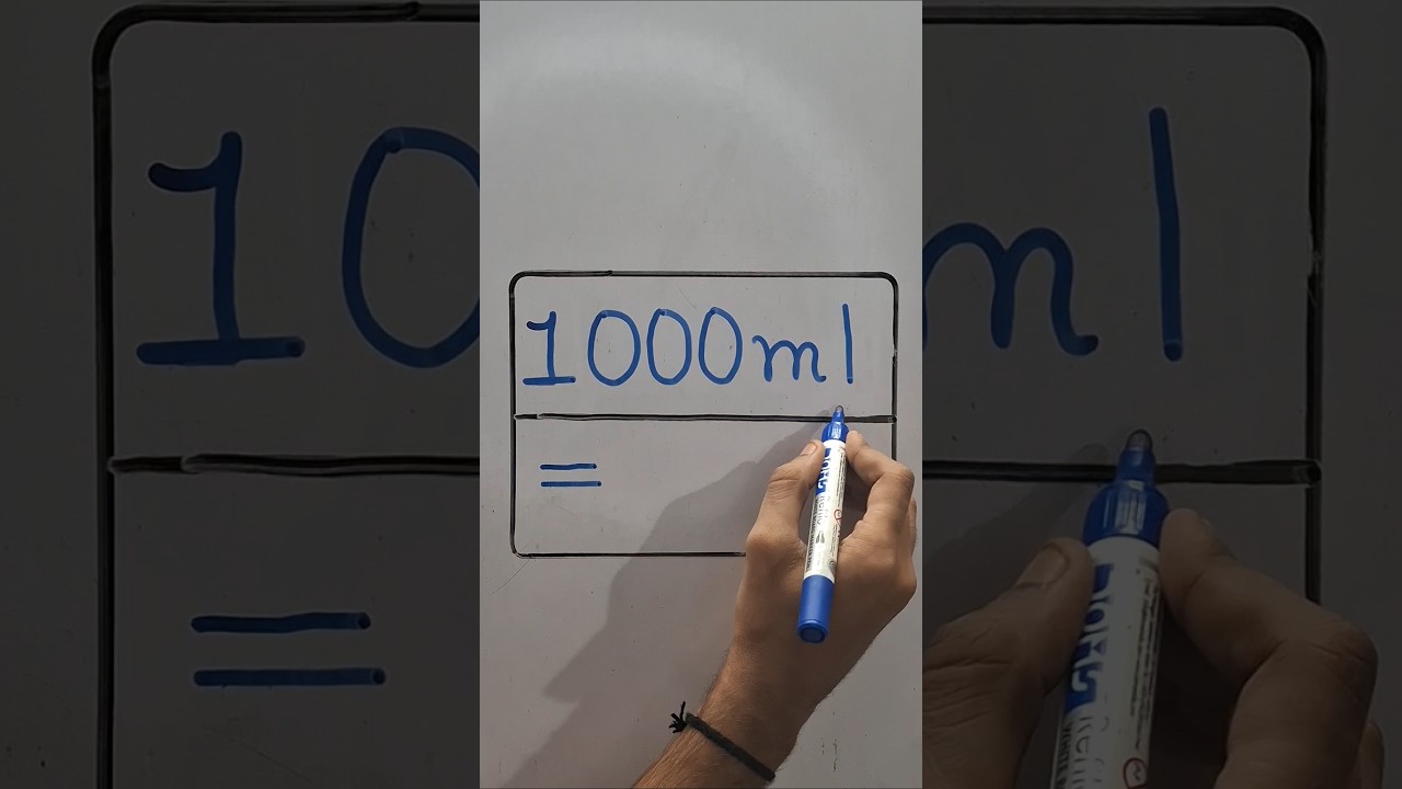 1000ml =?l #knowledge #math #mathsbyjigs #knowledge #information #study#education #litre #millilitre