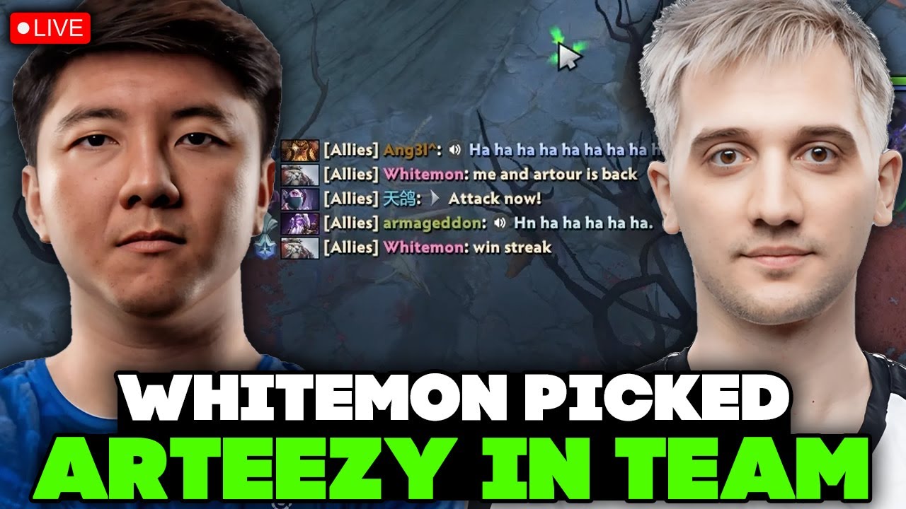 WHITEMON выбрал ARTEEZY на TEMPLAR ASSASSIN в TEAM!