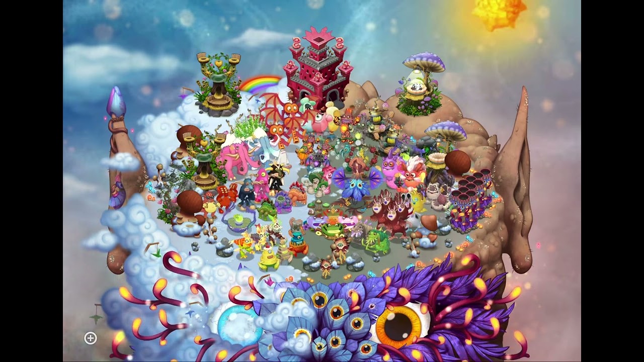 mirror faerie island full song | FAESODDOID FUNGUS | my singing monsters |