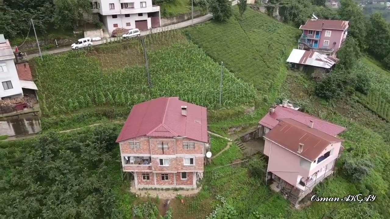 Trabzon Dernekpazarı Kondu Köyü Drone Çekimi