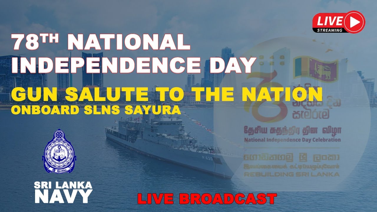 78TH INDEPENDENCE DAY - GUN SALUTE