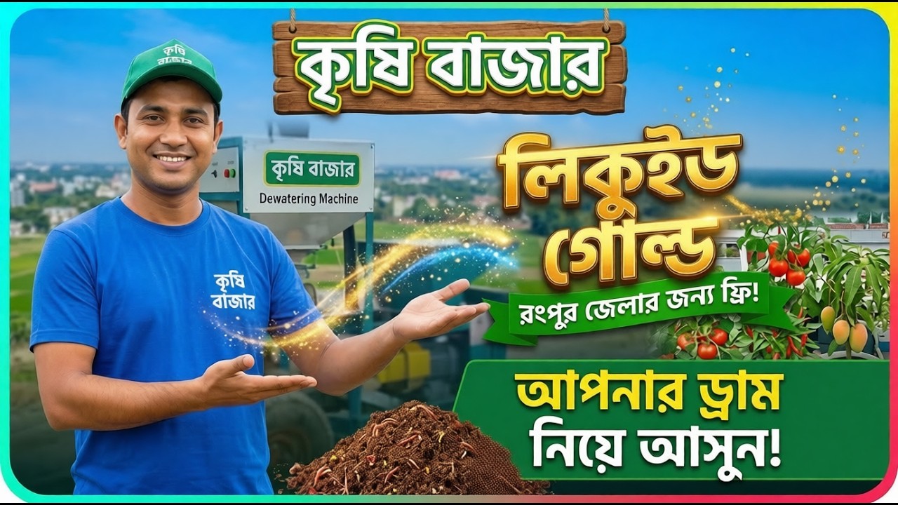 গোবর যখন সোনা! রংপুরের মানুষদের জন্য লিকুইড গোল্ড ফ্রি ট্রায়াল অফার।