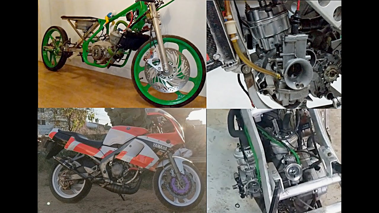 Am6 bicilindrico 🚀 tzr 112cc ✈ €3 con valvula rotativa 💣 banshee 392cc cheetha cpi 💥