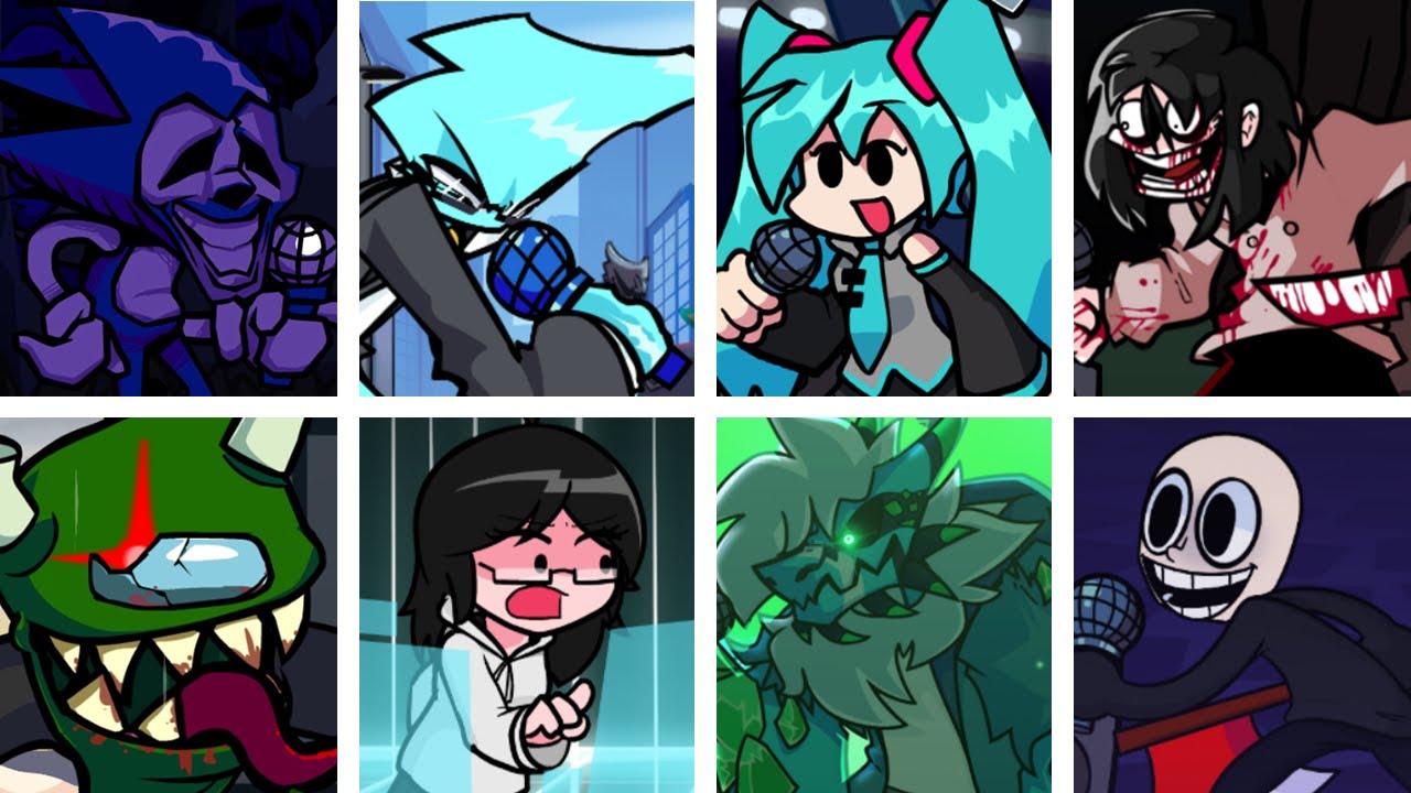 FNF Endless But Different Characters Sing It 🎶 (Everyone Sings Endless)