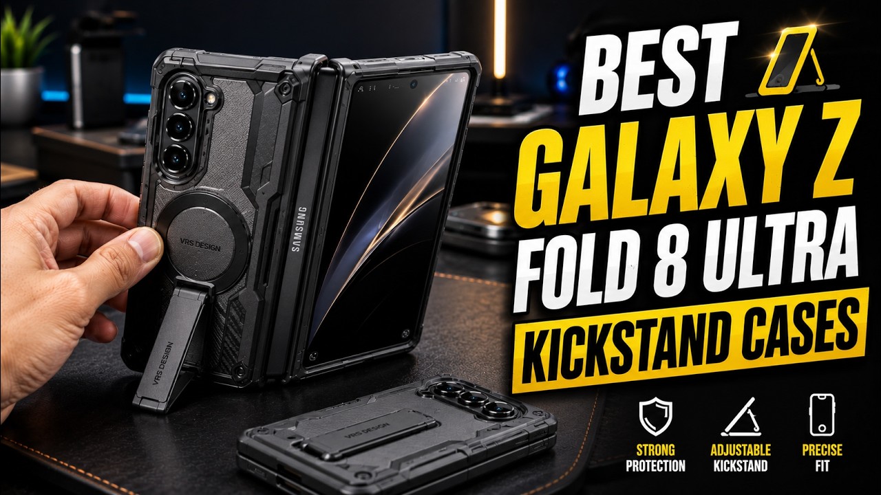 Top 9 Best Galaxy Z Fold 8 Ultra Kickstand Cases 2026!