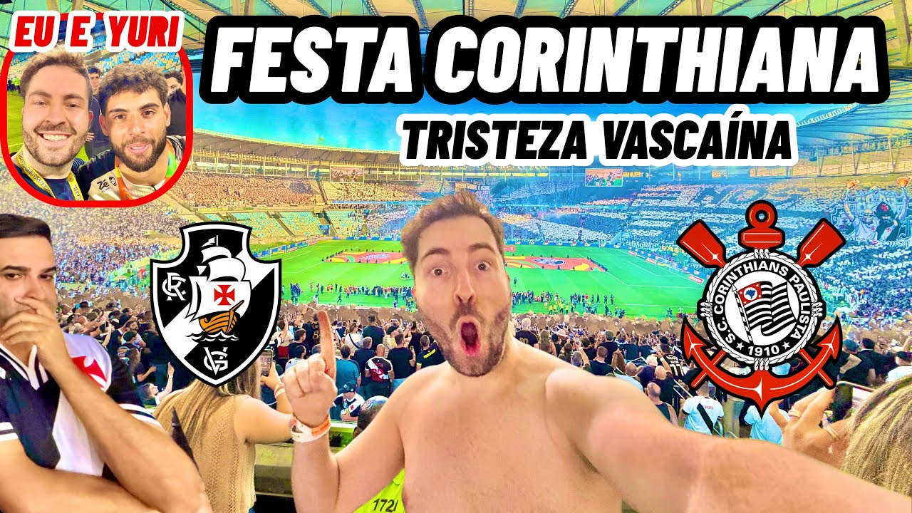 CORINTHIANS CAMPE&Atilde;O DA COPA DO BRASIL EM PLENO MARACAN&Atilde; LOTADO/ Vasco 1 x 2 Corinthians 