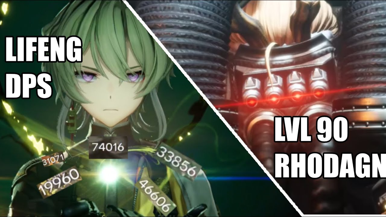DPS P2 Lifeng vs LVL 90 Rhodagn | Arknights Endfield