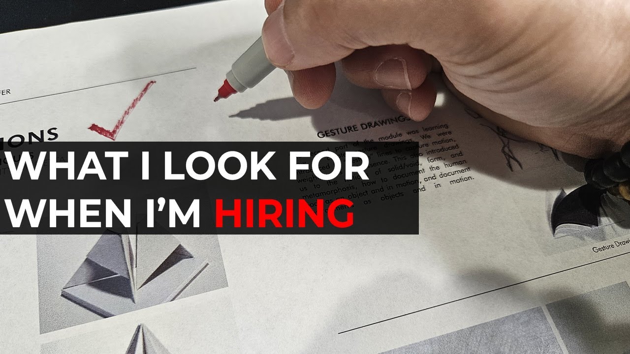 What I Look For When Hiring in Architecture