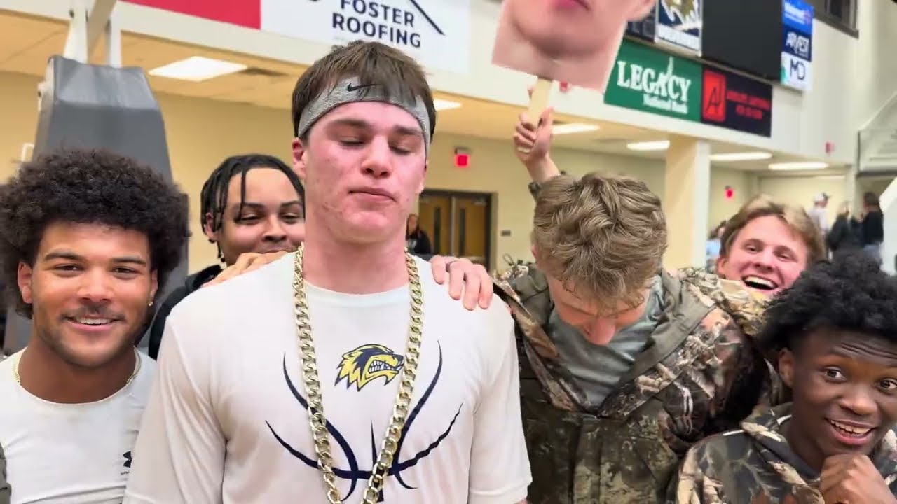 Landon Price Interview on Senior Night