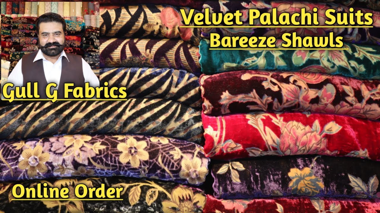Winter Dress Designs| Palachi Dresses| Velvet Suits| Bareeze Shawls Designs| Ideal Shopping|Shopping